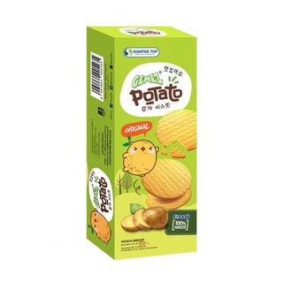 Thùng 10 hộp bánh khoai tây tự nhiên gemez potato
