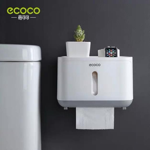 Hộp đựng giấy ecoco dính cường lực siêu chắc GDTH