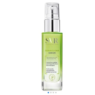 | công ty-tem phụ| tinh chất giảm mụn làm mờ thâm sạm và mềm mịn da svr sebiaclear serum 30ml
