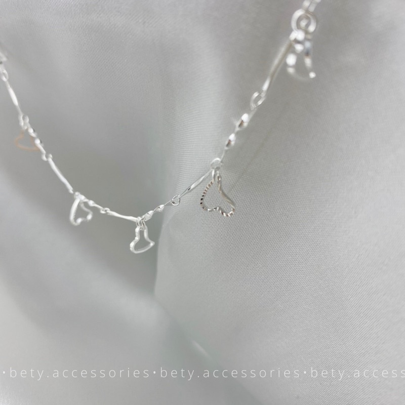 Lắc chân thời trang hàn quốc Bell/ Lucky/ Heart (không gỉ)