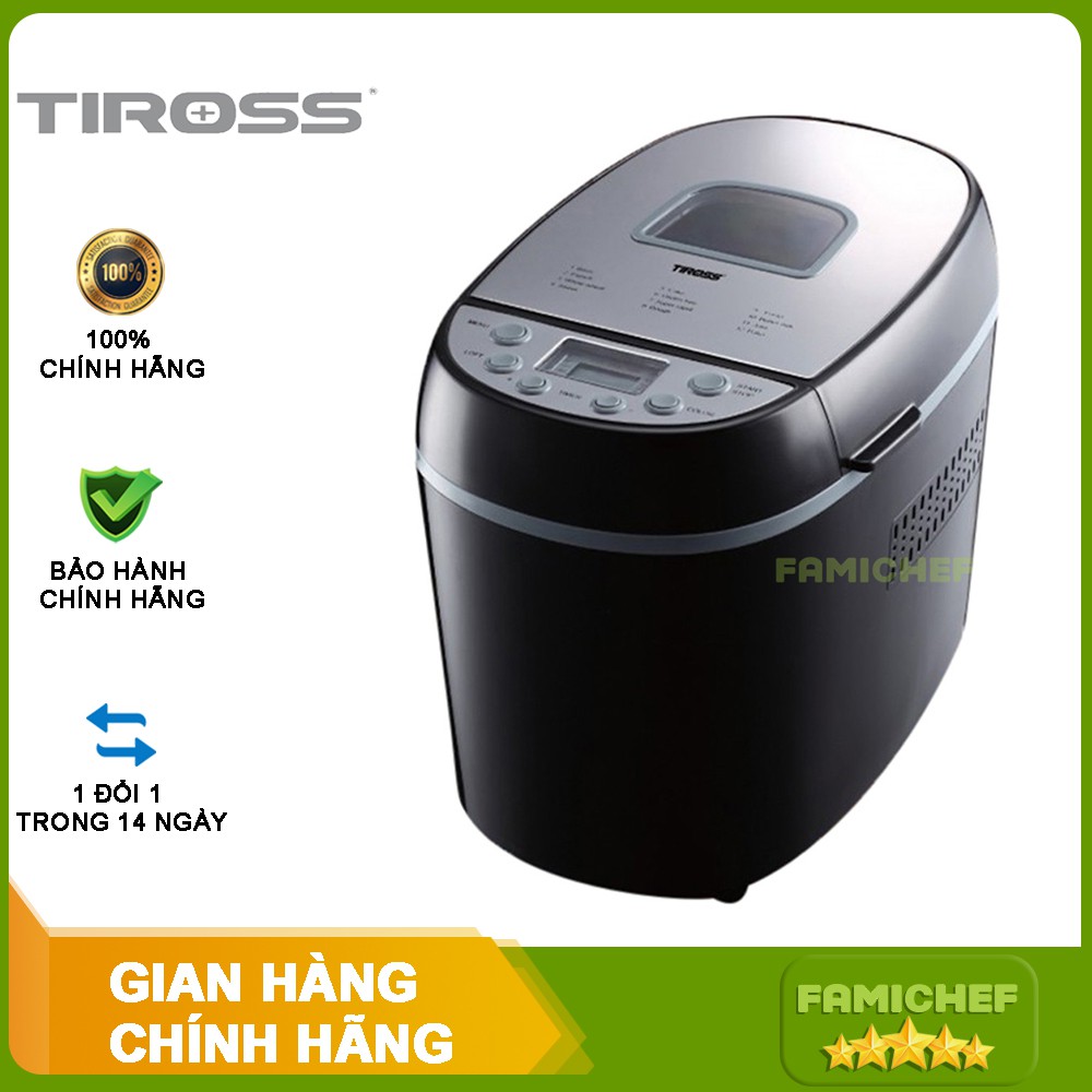 Máy làm bánh mì 12 chức năng Tiross TS822