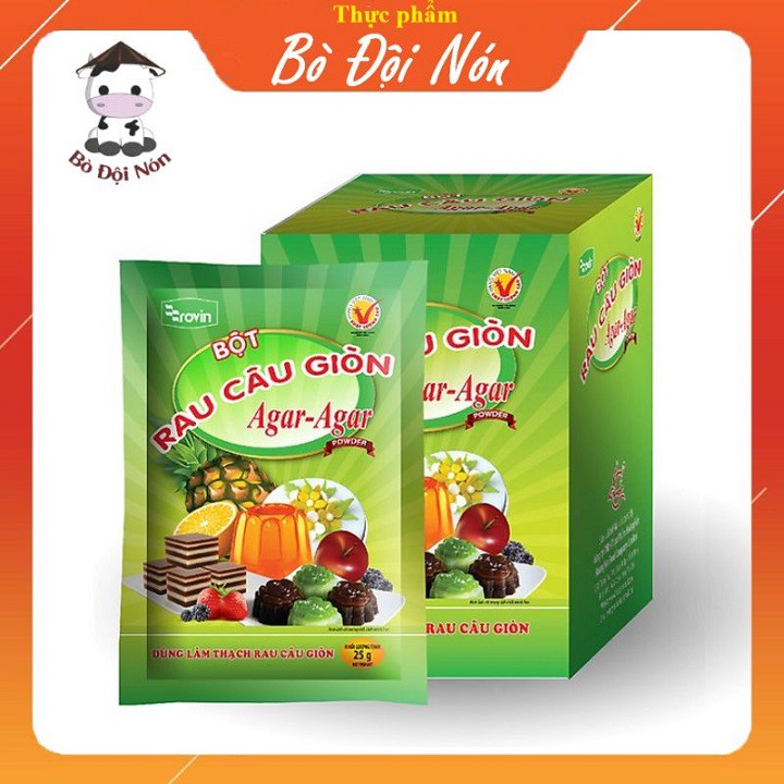 1 GÓI BỘT RAU CÂU GIÒN HOÀNG YẾN 25g