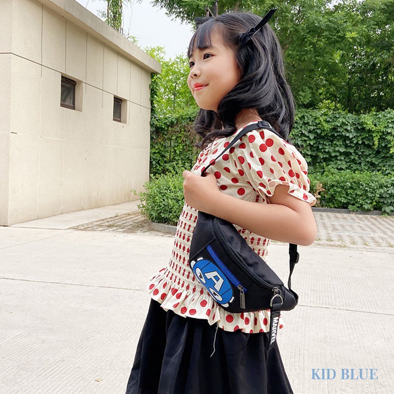 Túi Đeo Chéo Ngực Nhỏ Thời Trang Phong Cách Mới Cho Bé Trai Bé Gái