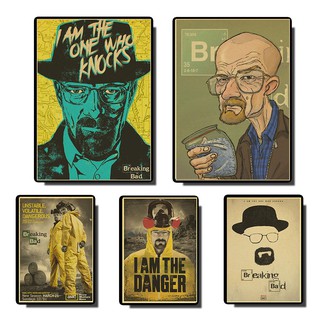 Poster Phim Breaking Bad Phong Cách Vintage