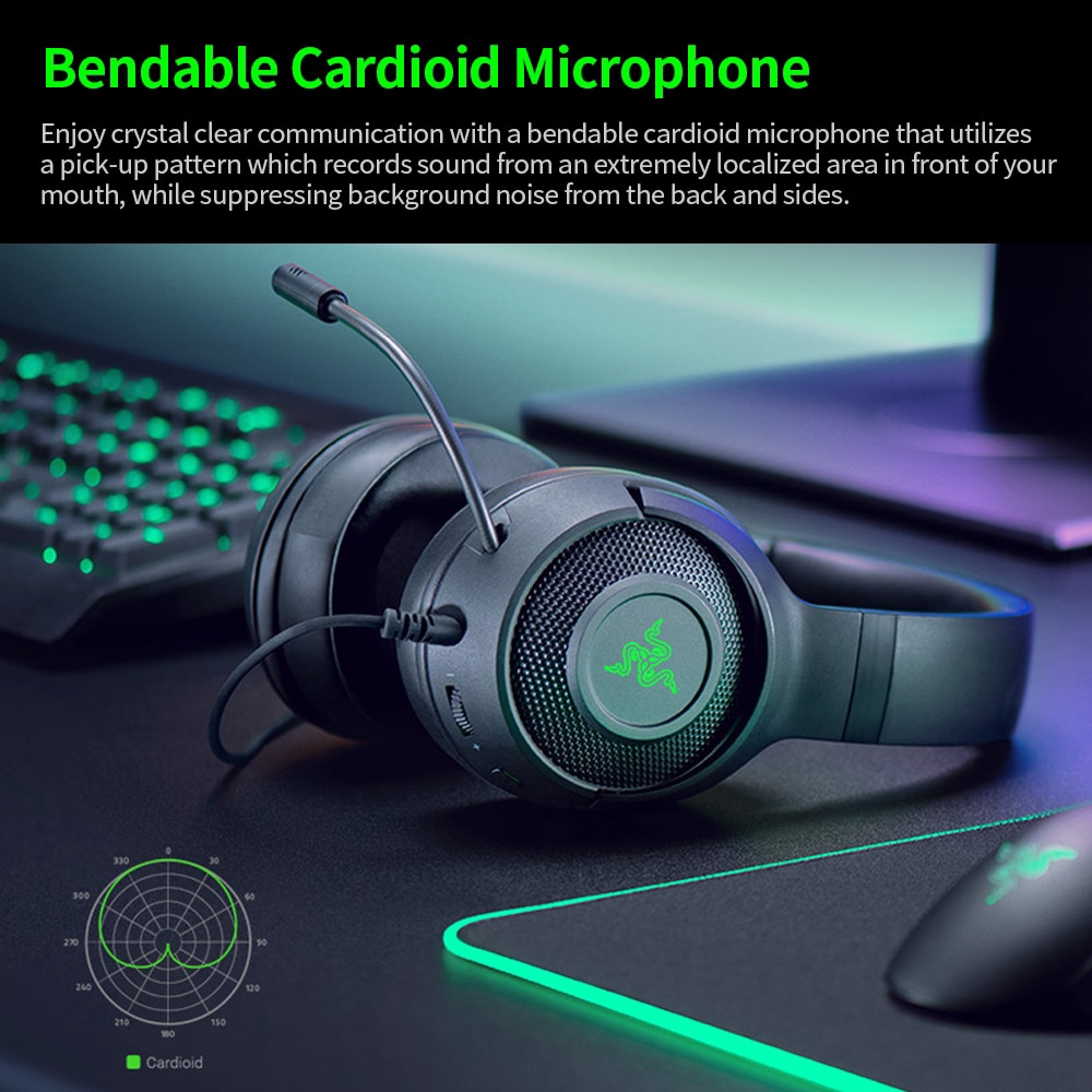 Tai Nghe Razer Kraken Pro V2 Âm Thanh Sống Động Chất Lượng Cao