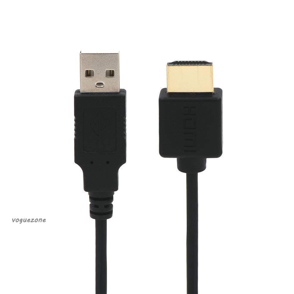 Dây chuyển đổi USB sang HDMI cho kết nối máy chiếu vào HDTV