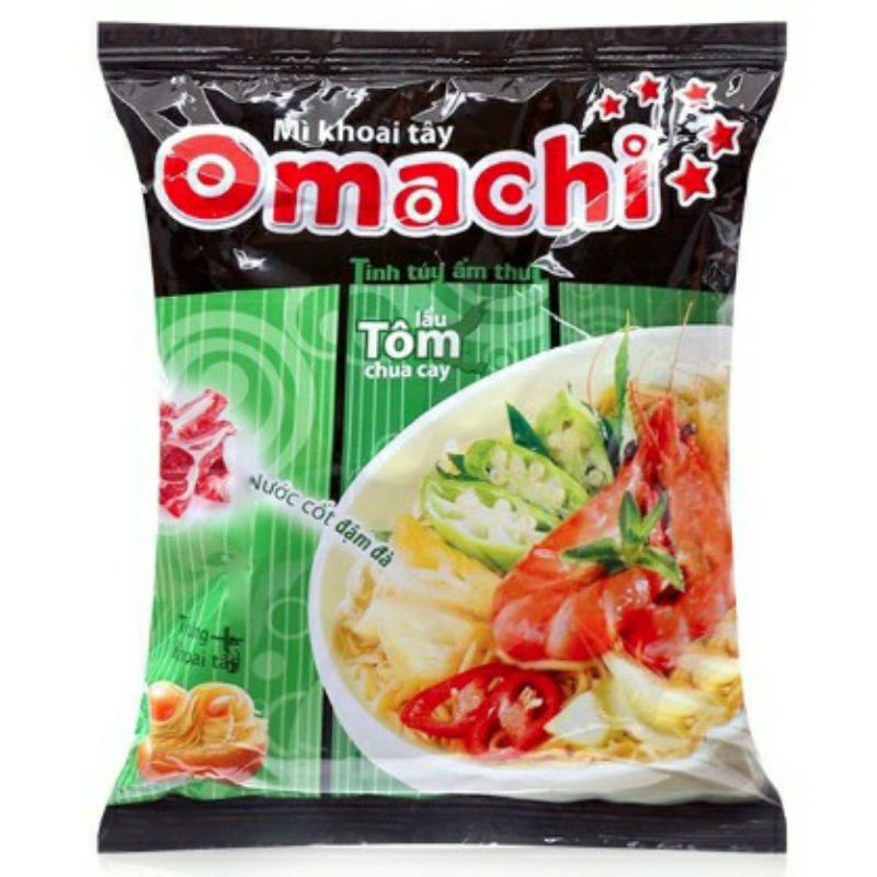 Mì khoai tây Omachi siêu ngon gói 80g
