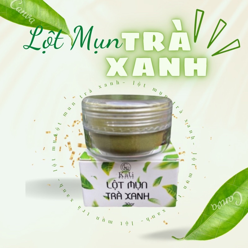 Lột sạch mụn, tế bào chết, sợi bã nhờn với gel lột mụn trà xanh