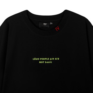 Áo thun LOUD Not Basic - Pure Black