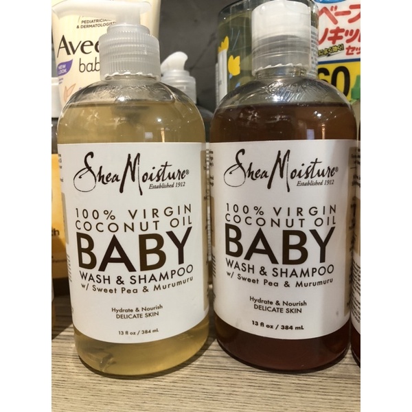 Sữa tắm gội toàn thân Shea Moisture Baby 384ml