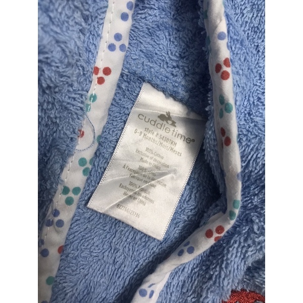 Choàng tắm cho bé từ 0-9m