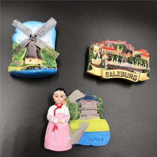 Nam châm dán trang trí cửa tủ lạnh thiết kế sáng tạo chất lượng cao