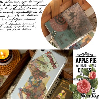 Cuốn 50 miếng giấy note vintage dùng cho journal