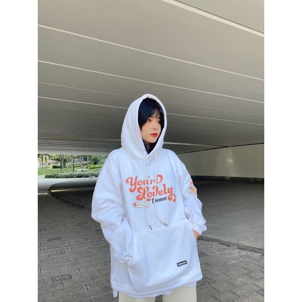 Áo Hoodie Insane® Lovely - màu Trắng