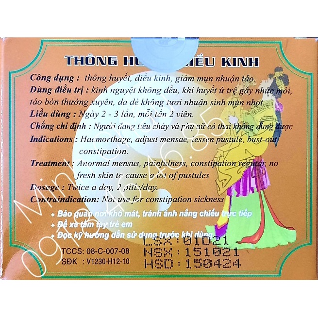 Thông huyết điều kinh