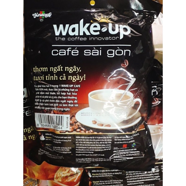 Cà phê sữa Wake-up cafe Sài Gòn - Túi 24 gói