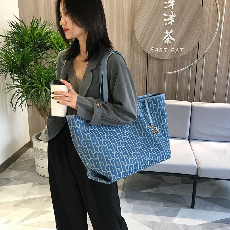 Túi tote Đeo Vai Sức Chứa Lớn Thời Trang 2022 Cho Nữ