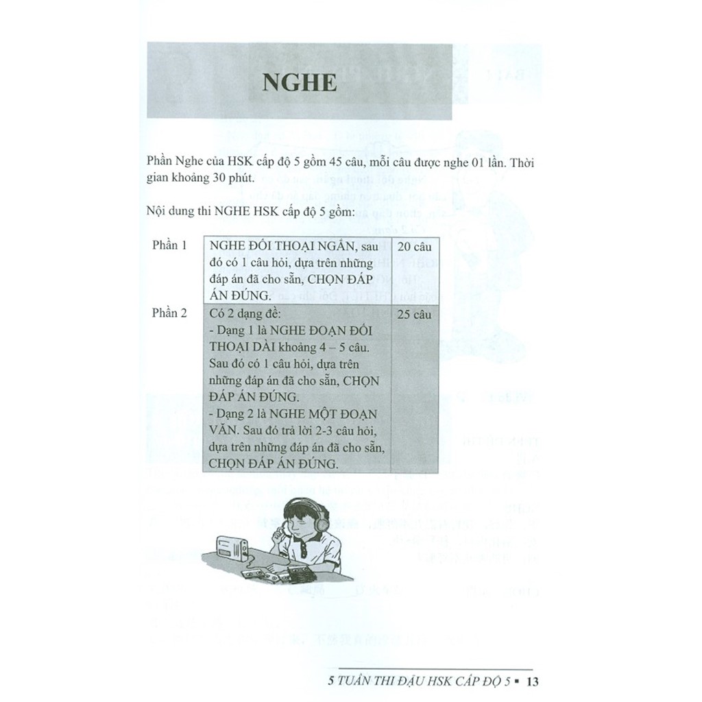 [Mã LIFE2410K giảm 10K đơn 20K] Sách - 5 Tuần Thi Đậu HSK - Cấp Độ 5 | BigBuy360 - bigbuy360.vn