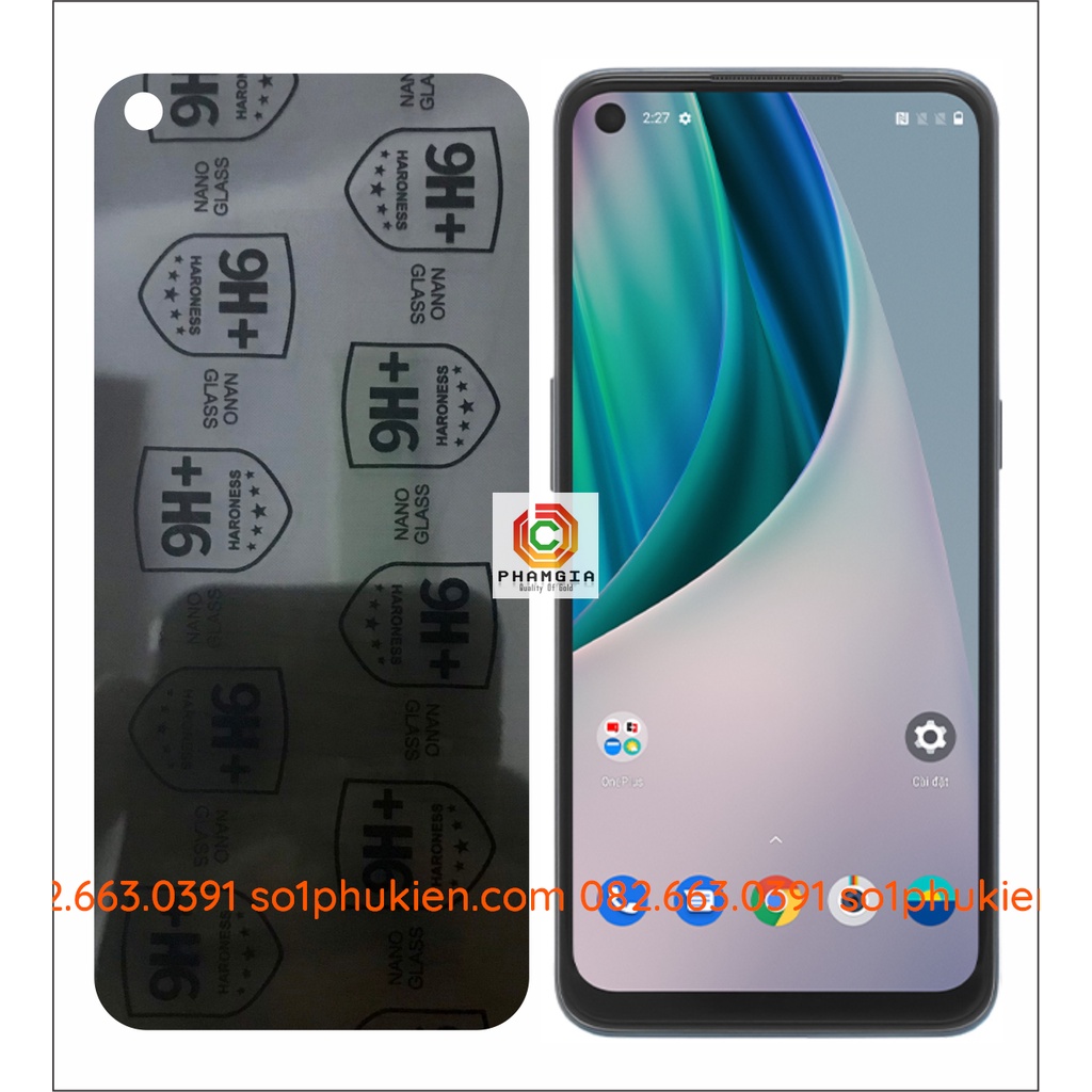 Dán cường lực chống nhìn trộm Oneplus Nord N10 5G dẻo siêu bền chống vỡ