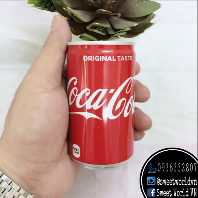 Nước ngọt có ga Cocacola Nhật 160ml