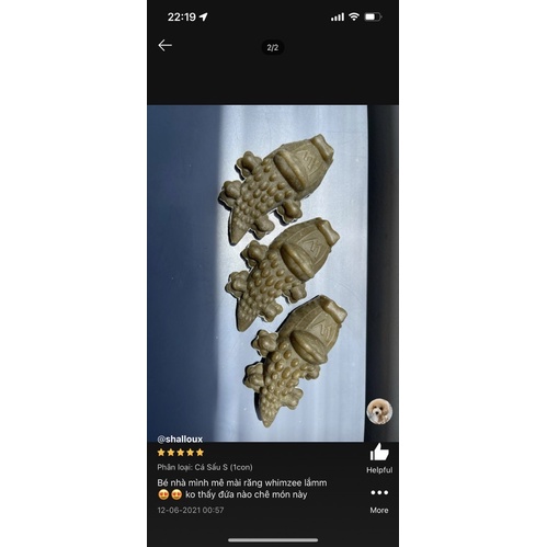 Whimzees mài răng Hamster Hà Lan