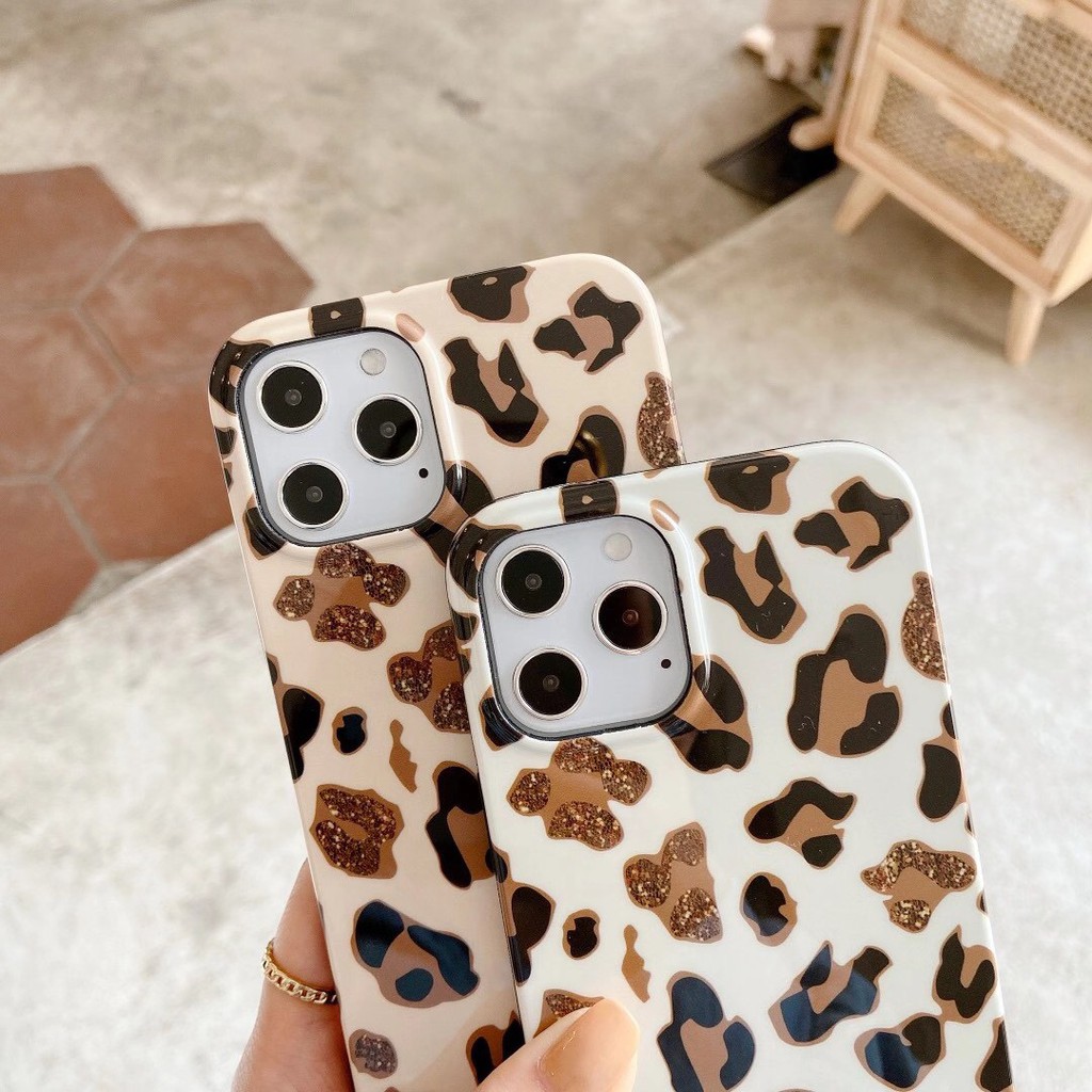 Ốp điện thoại in da báo cho Iphone 7 / 8 + Ix / Xr / Xsmax / 11 / Pro / Pro Max / 12 / 12mini / Pro / Promax | BigBuy360 - bigbuy360.vn