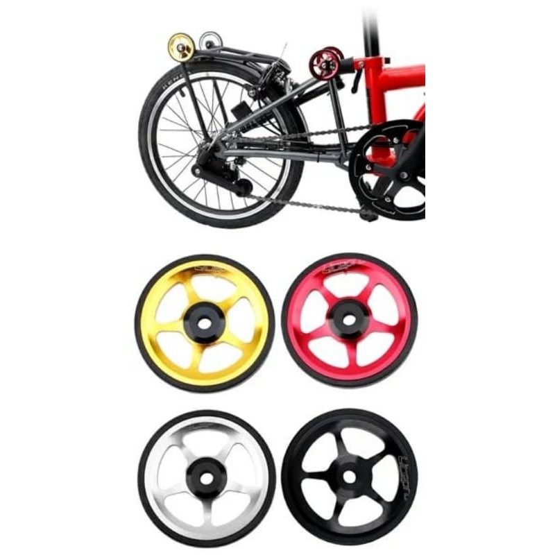 Bánh Xe Đạp Gấp Gọn Nhỏ Gọn Dễ Dàng Gấp Gọn Tiện Dụng Cho Xe Đạp Brompton Pikes 3sixty