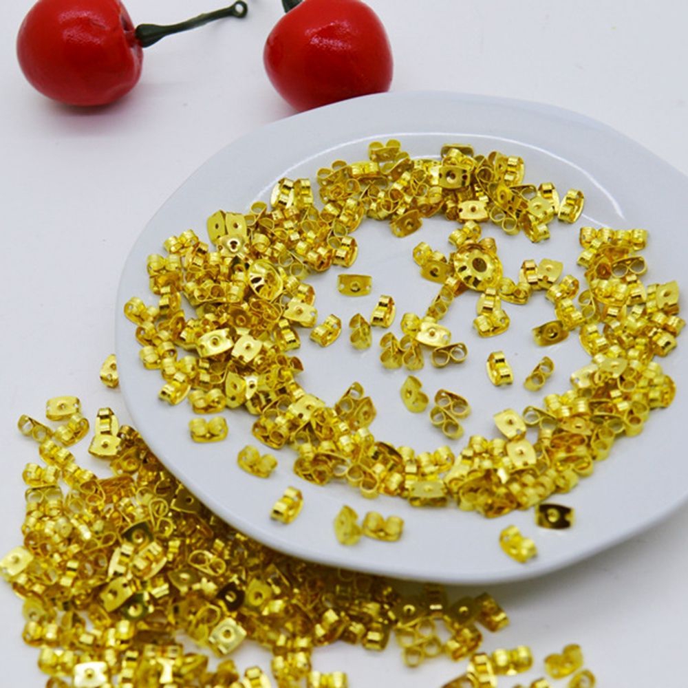 Bộ 500 Nút Chặn Khuyên Tai Bằng Cao Su