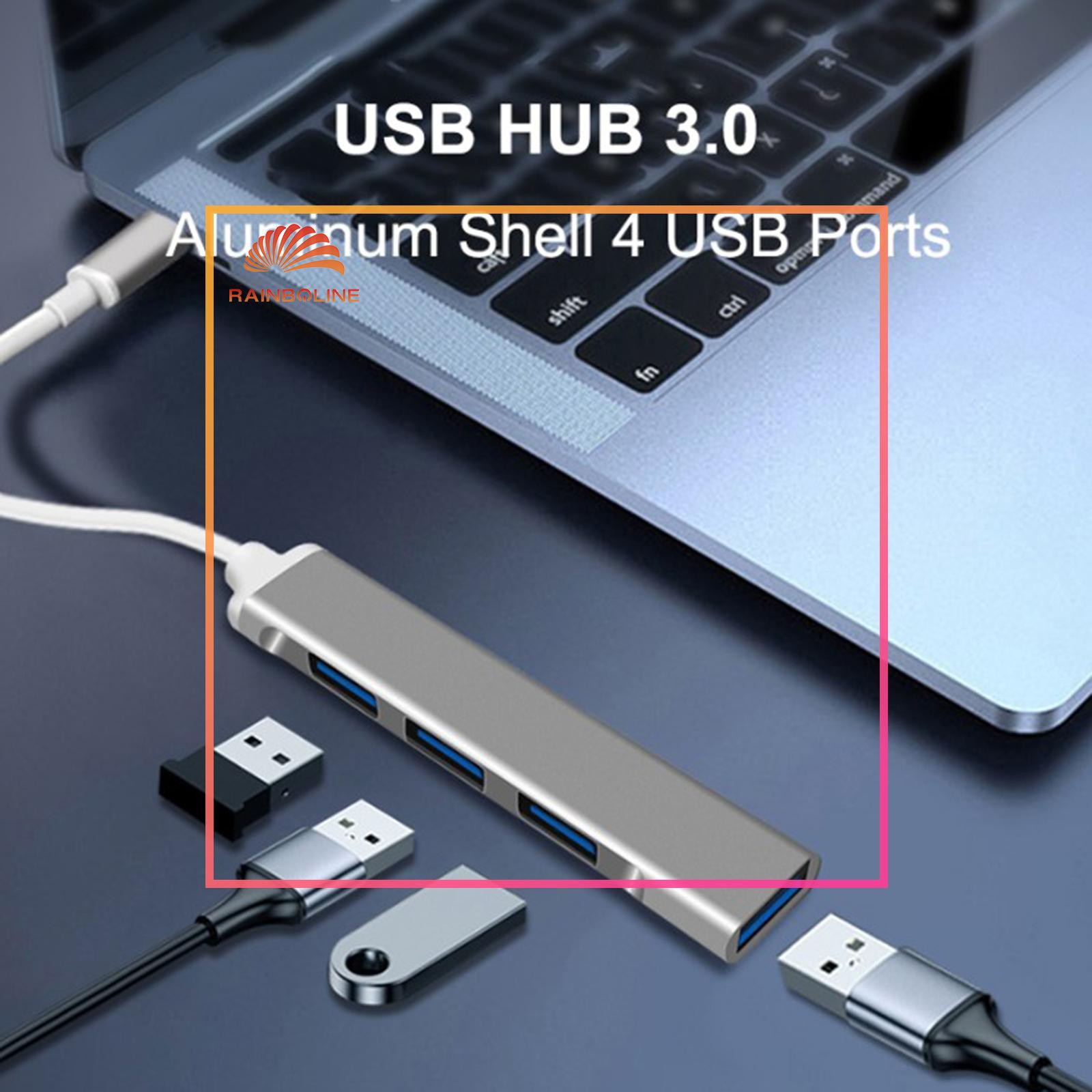 Bộ Chia 4 Cổng Usb Hub 5gbps 4 Trong 1 Chuyên Nghiệp