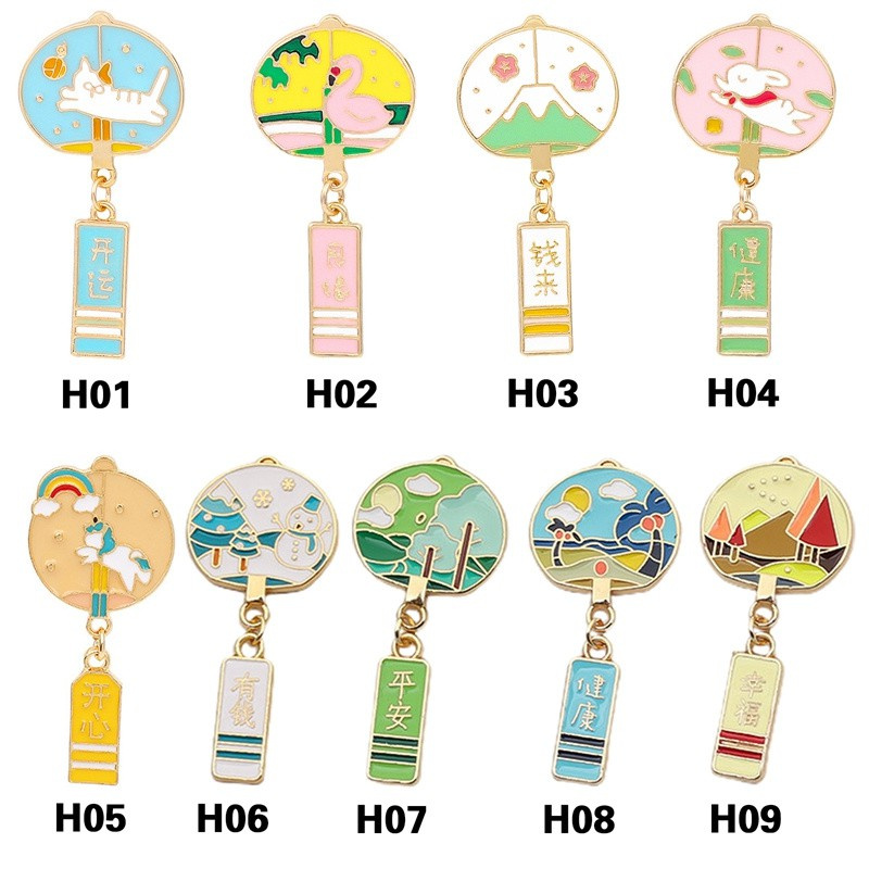 flowersqueen Ghim Cài Áo Hình Cá Koi Phong Cách Nhật Bản