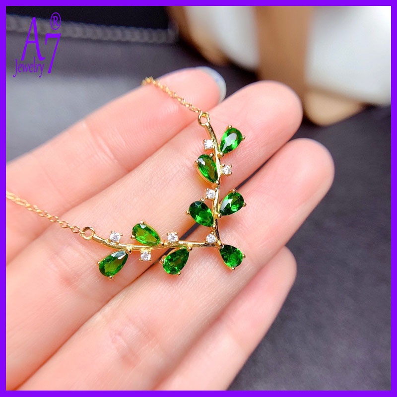 Vòng cổ mạ vàng 18K đính đá