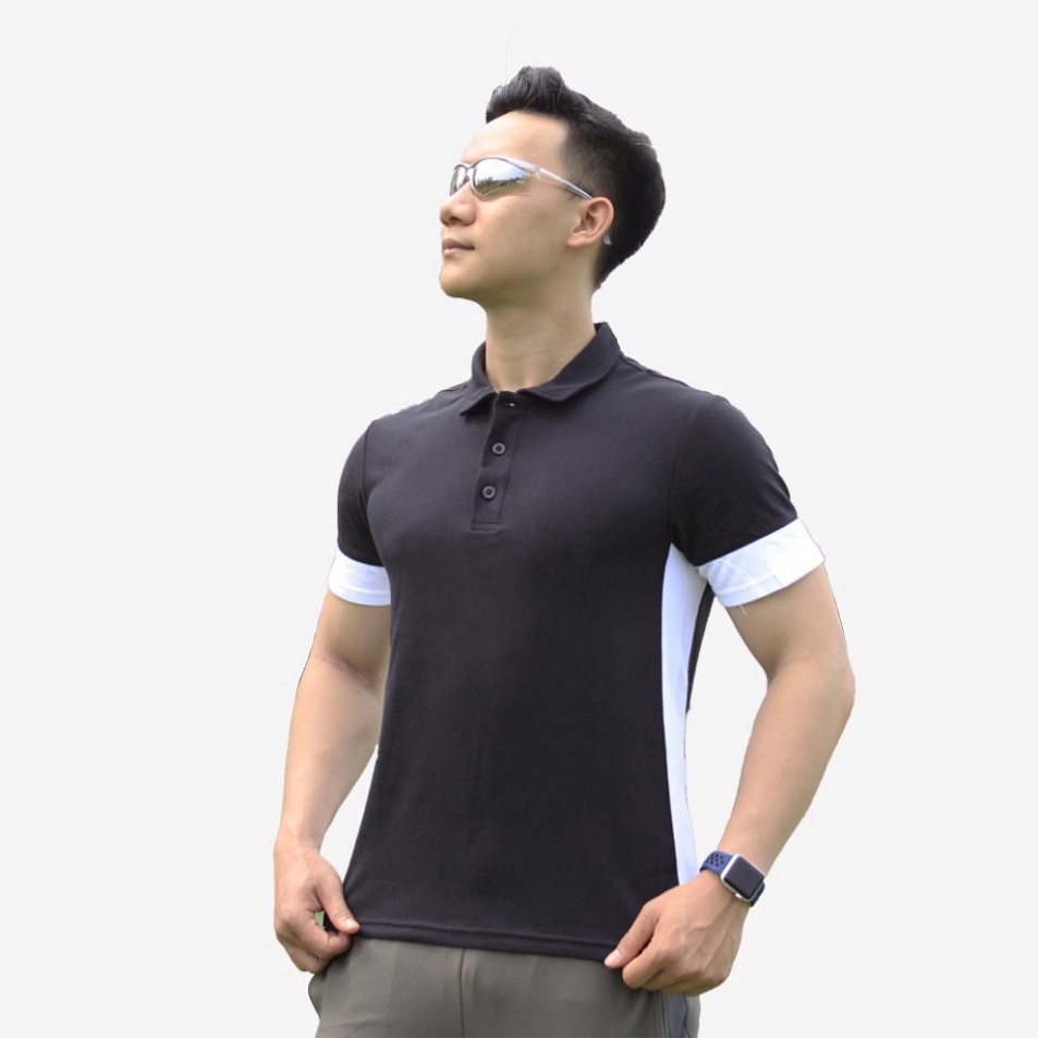 Áo Thun Nam Tay Ngắn | Áo Phông Nam Tay Lỡ Cổ Đứng Thời Trang Cao Cấp A02-04 | BigBuy360 - bigbuy360.vn