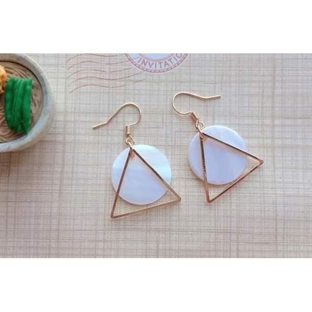 bông tai hình học