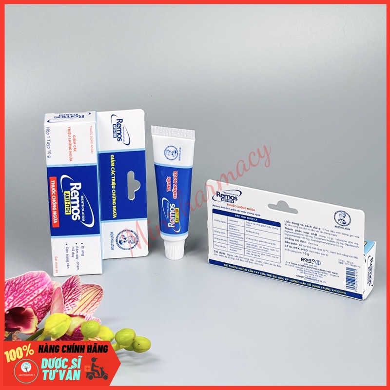 Gel bôi REMOS IB/ REMOS ANTI-ITCH 10g - Minpharmacy