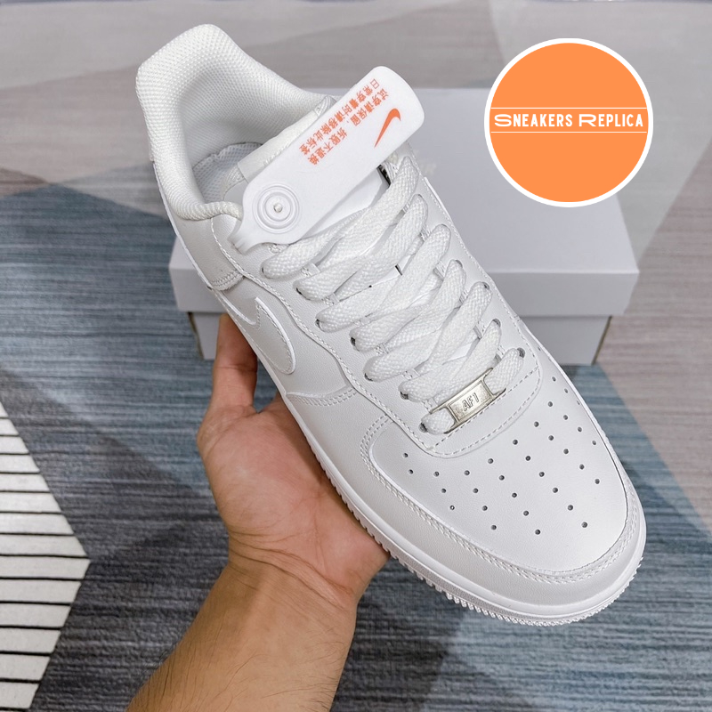 Giày Air Force 1 Low White | AF1 Trằng Cổ Thấp - BẢN CAO CẤP