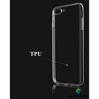 Ốp iphone 7 plus silicon trong suốt