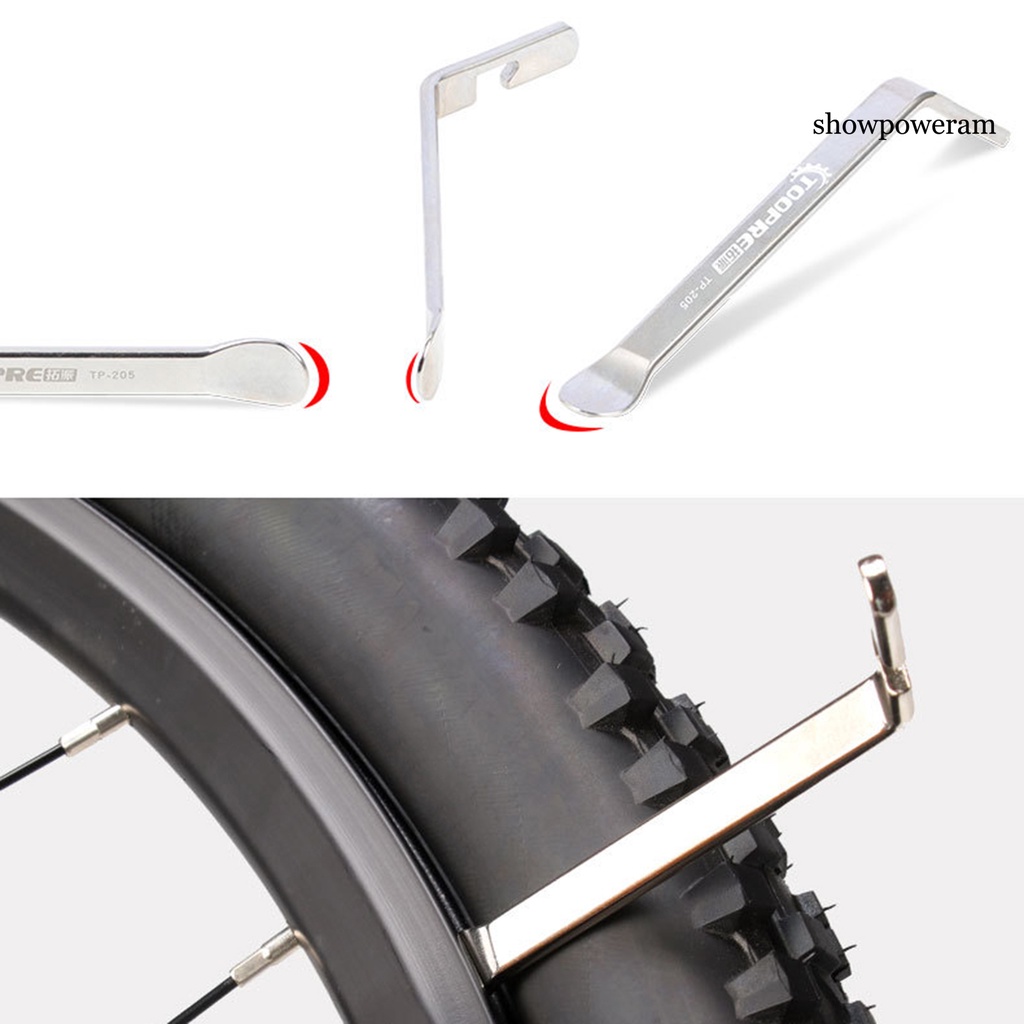 Bộ 3 dụng cụ tháo lốp xe đạp bằng thép không gỉ