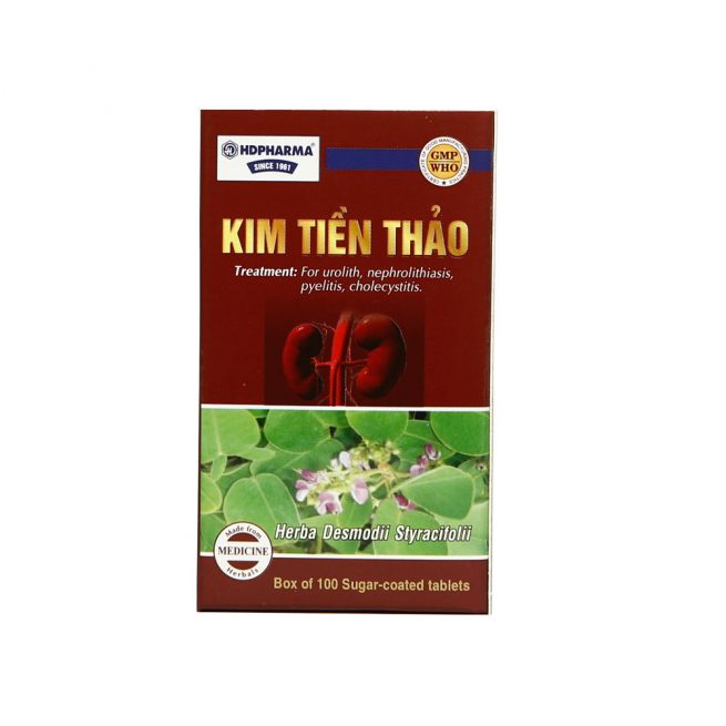 KIM TIỀN THẢO 120mg Chai 100 Viên
