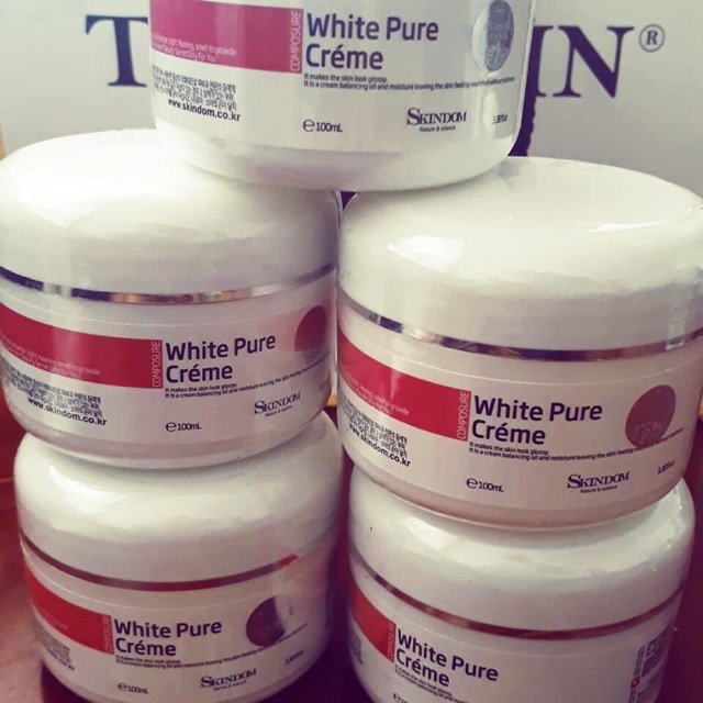 Kem dưỡng trắng da skindom