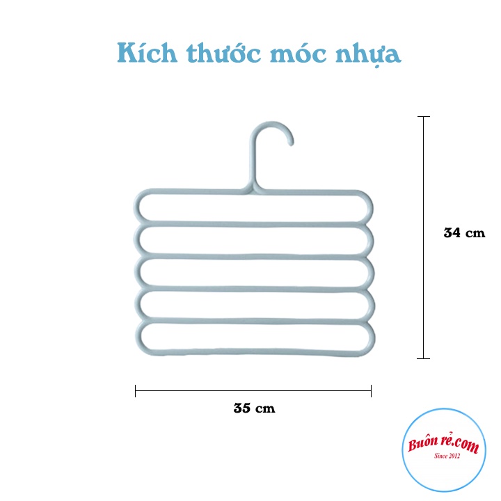 Móc Nhựa Treo 5 Tầng Thông Minh Chất Liệu Nhựa Bền Chắc - br00651