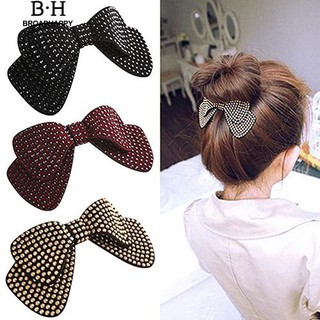 Kẹp tóc hình nơ thời trang cho nữ