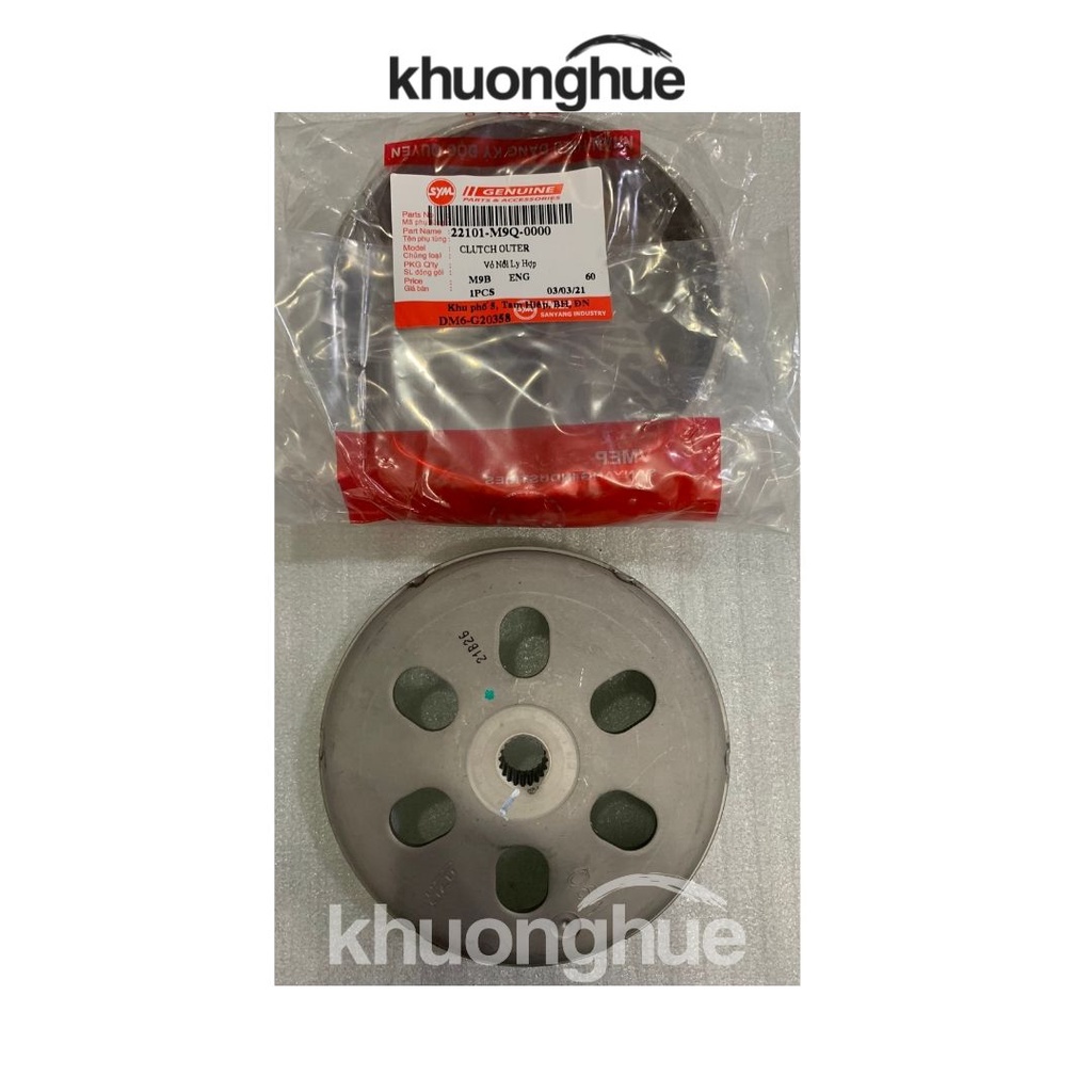 Vỏ Nồi Ly Hợp  Xe Attila Xăng Cơ Chính Hãng SYM