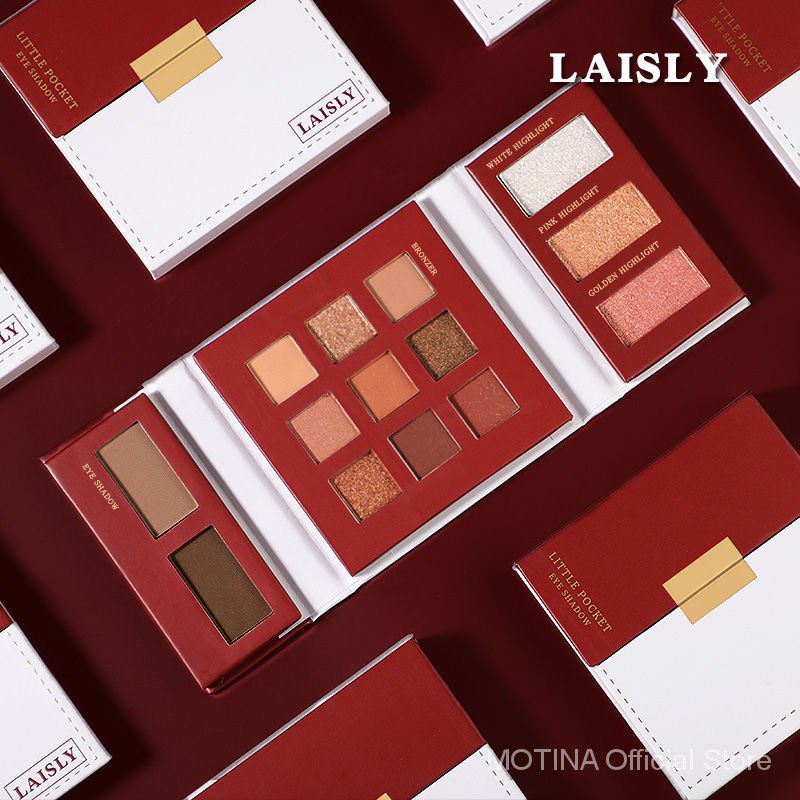 【LAISLY】Trimming Blush Eye Shadow Concealer Makeup Palette Earth Color Full Set