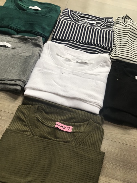 ÁO Croptop tay dài