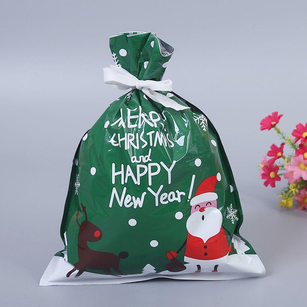 Set 5 Túi Đựng Kẹo Họa Tiết Giáng Sinh Dễ Thương