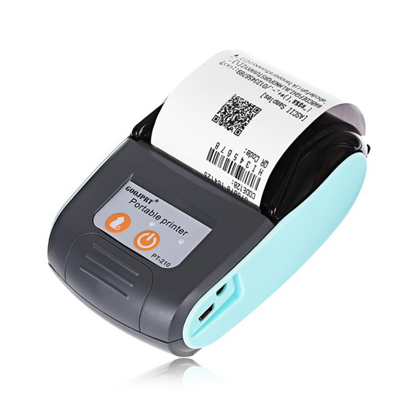 [Tặng giấy] Máy in nhiệt không dây bluetooth mini 58MM - Máy in hóa đơn bill cầm tay