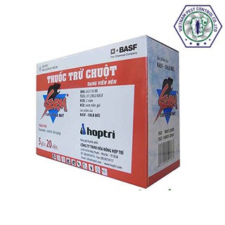 Sp thuốc diệt chuột storm hộp 5 gói, 1 gói 20 viên .
