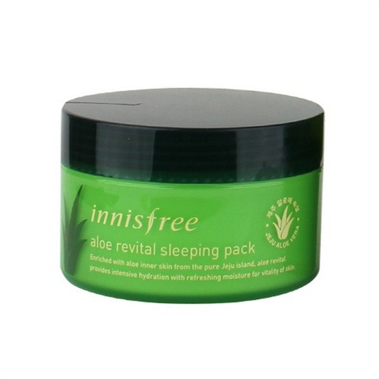 Mặt Nạ Ngủ Dưỡng ẩm Innisfree Revital Aloe Sleeping Pack