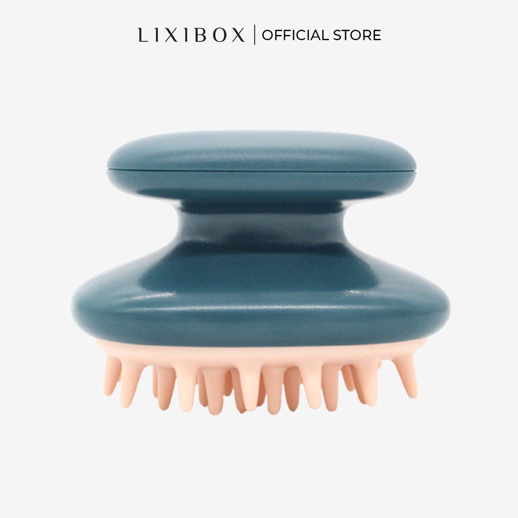 [HB Gift] Lược Gội Đầu Silicone Giảm Gàu Lixibox Silicone Scalp Massaging Shampoo Brush