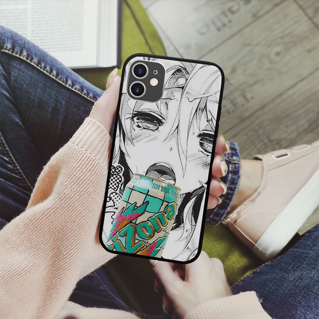 Ốp di động Anime Can Lewd Hentai độc đáo sành điệu iPhone 8 Plus 7Plus X XR Xs Max 6 6s Plus 11 Pro Max PLQPOD00649